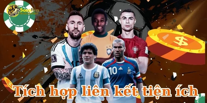 Tích hợp liên kêt tiện ích thích hợp